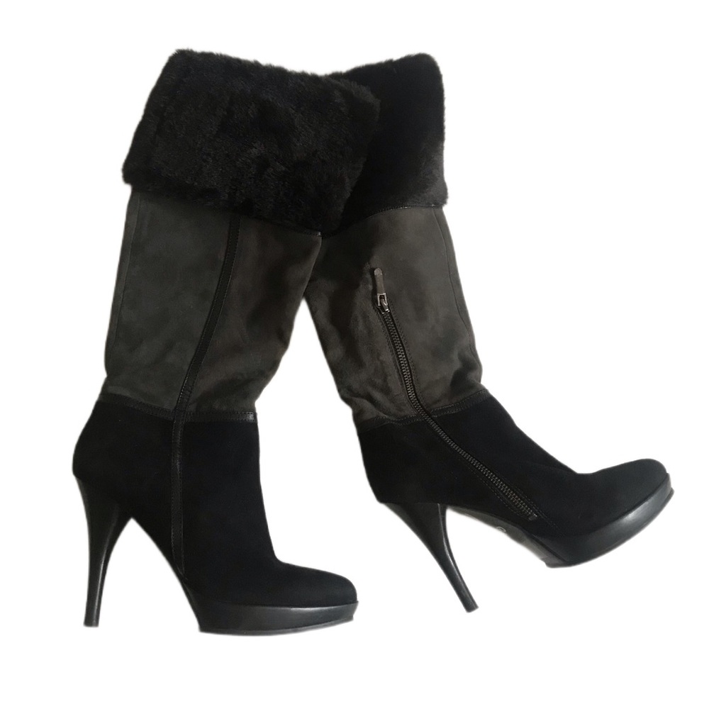 BFKATE Leather Upper Boots
